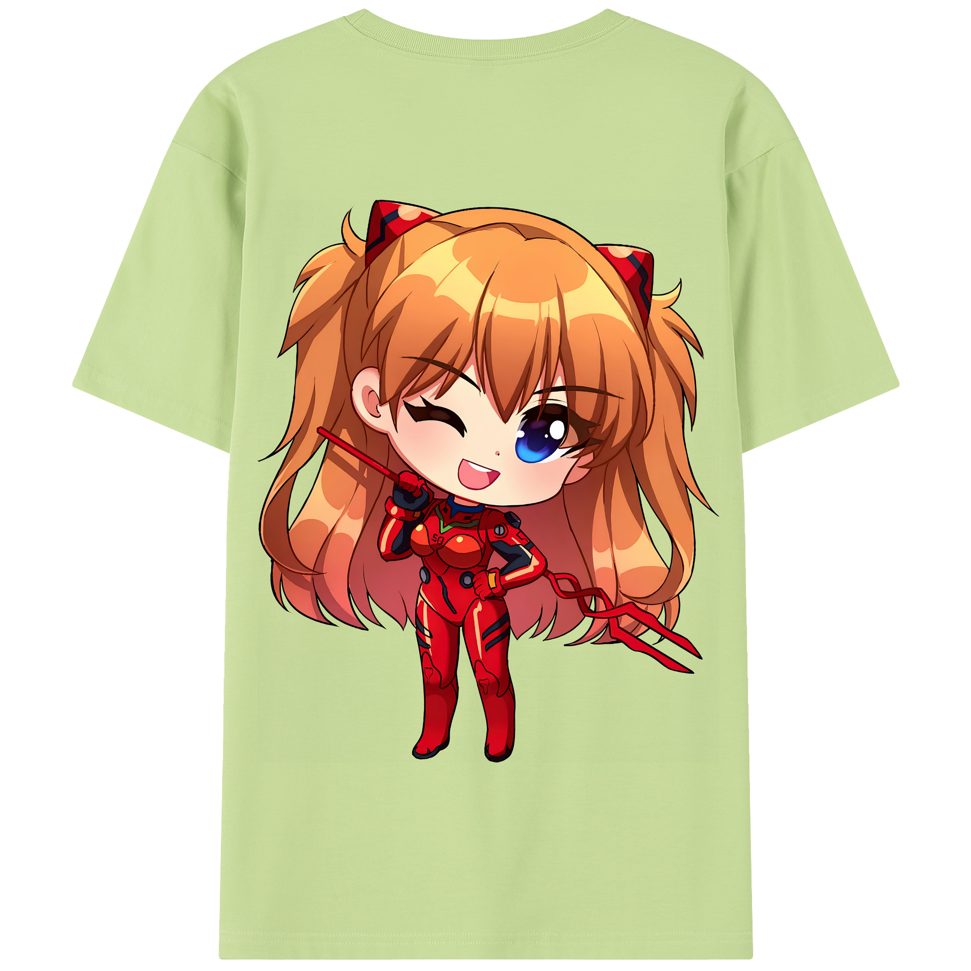 （画像用） EVA 新世紀エヴァンゲリオン 綿100％半袖Tシャツ（背面プリント）